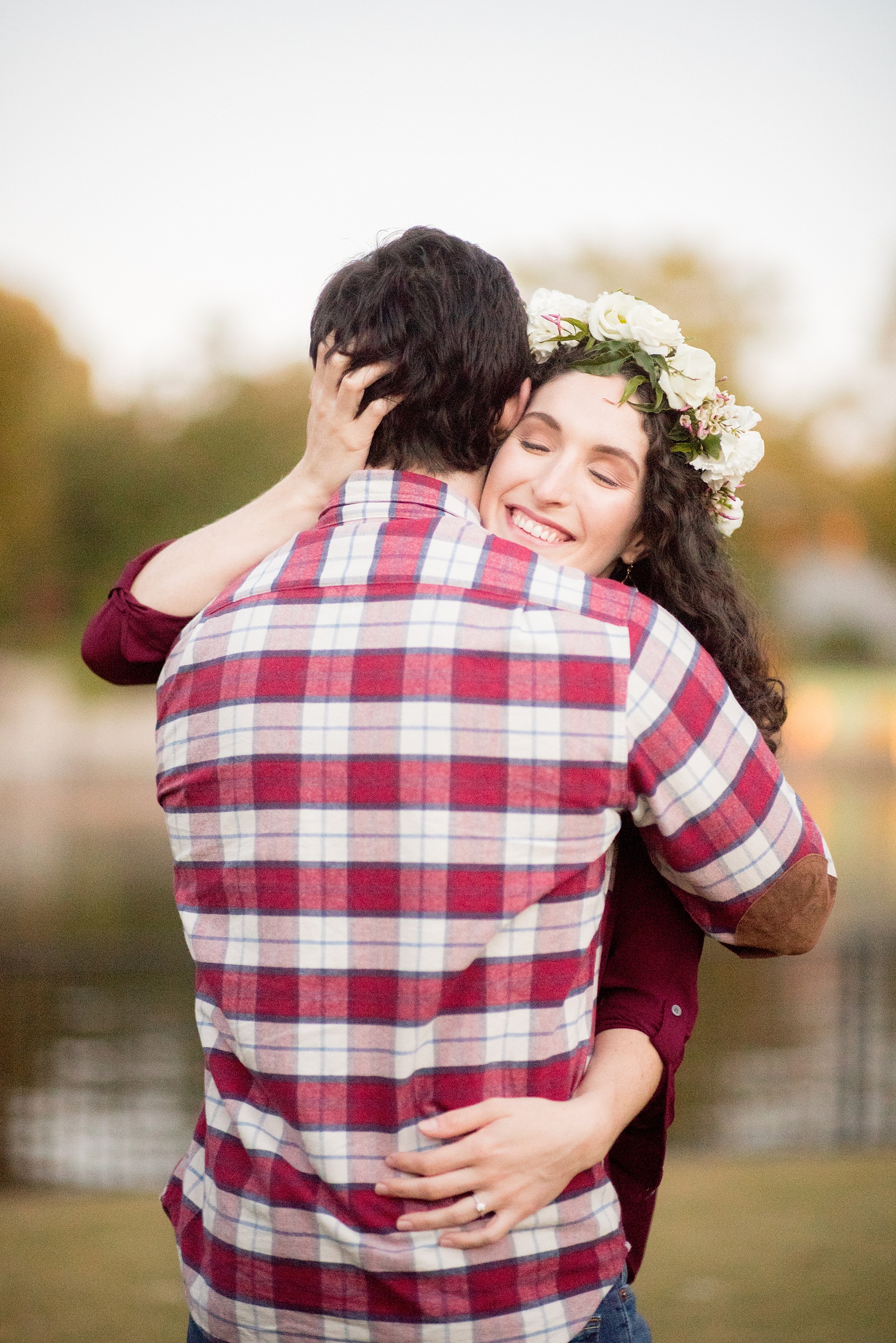 Mikkel Paige Photography photos of a Raleigh engagement session at Pullen Park.