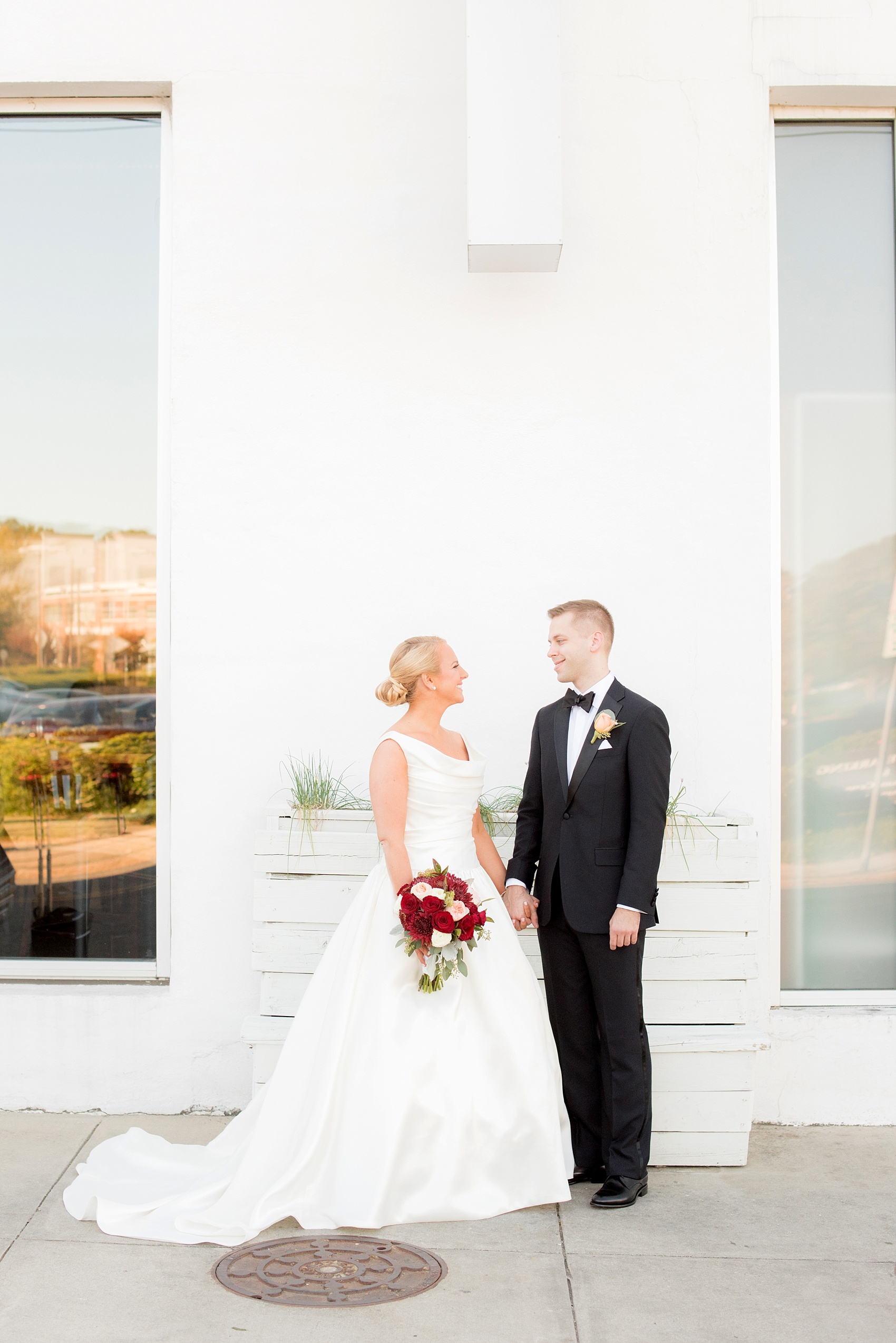 Mikkel Paige Photography photo of a wedding at The Rickhouse, North Carolina. Pictures of the bride and groom.