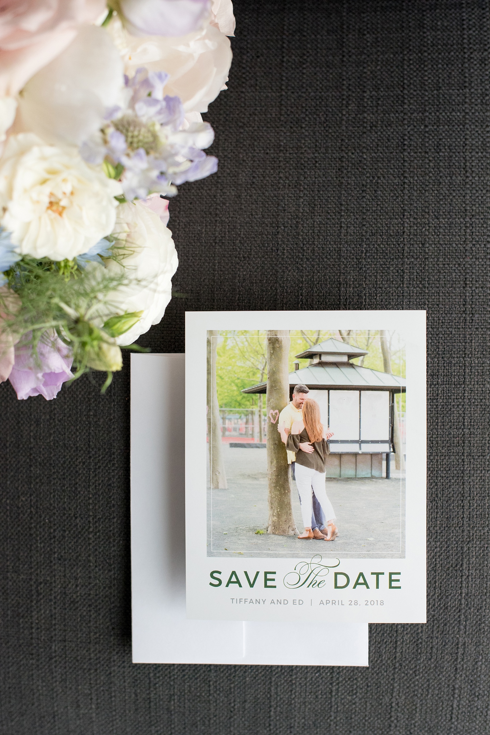 Mikkel Paige Photography images of Save the Date ideas, using Basic Invites online stationery boutique. Photos of a magnet option.