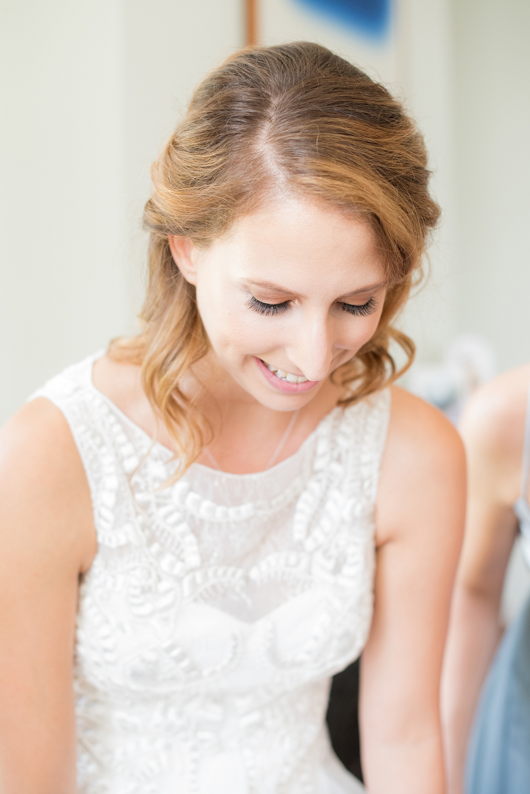 Mikkel Paige Photography photos from a Southwood Estate Wedding in Germantown, New York in the Hudson Valley. Picture of the bride getting ready.