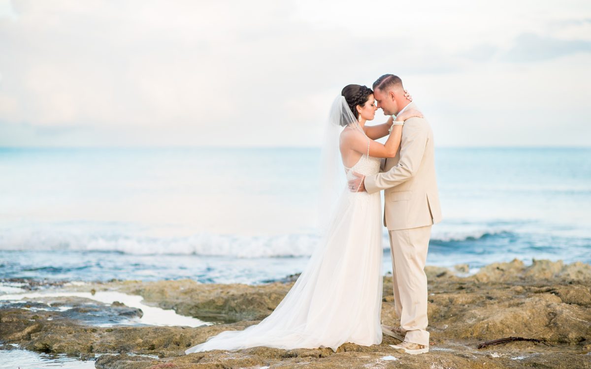 Beach Wedding Raleigh And Nyc Photographer Mikkel Paige Iberostar Grand Paraiso Mexico Wedding Photos Crystal Steven