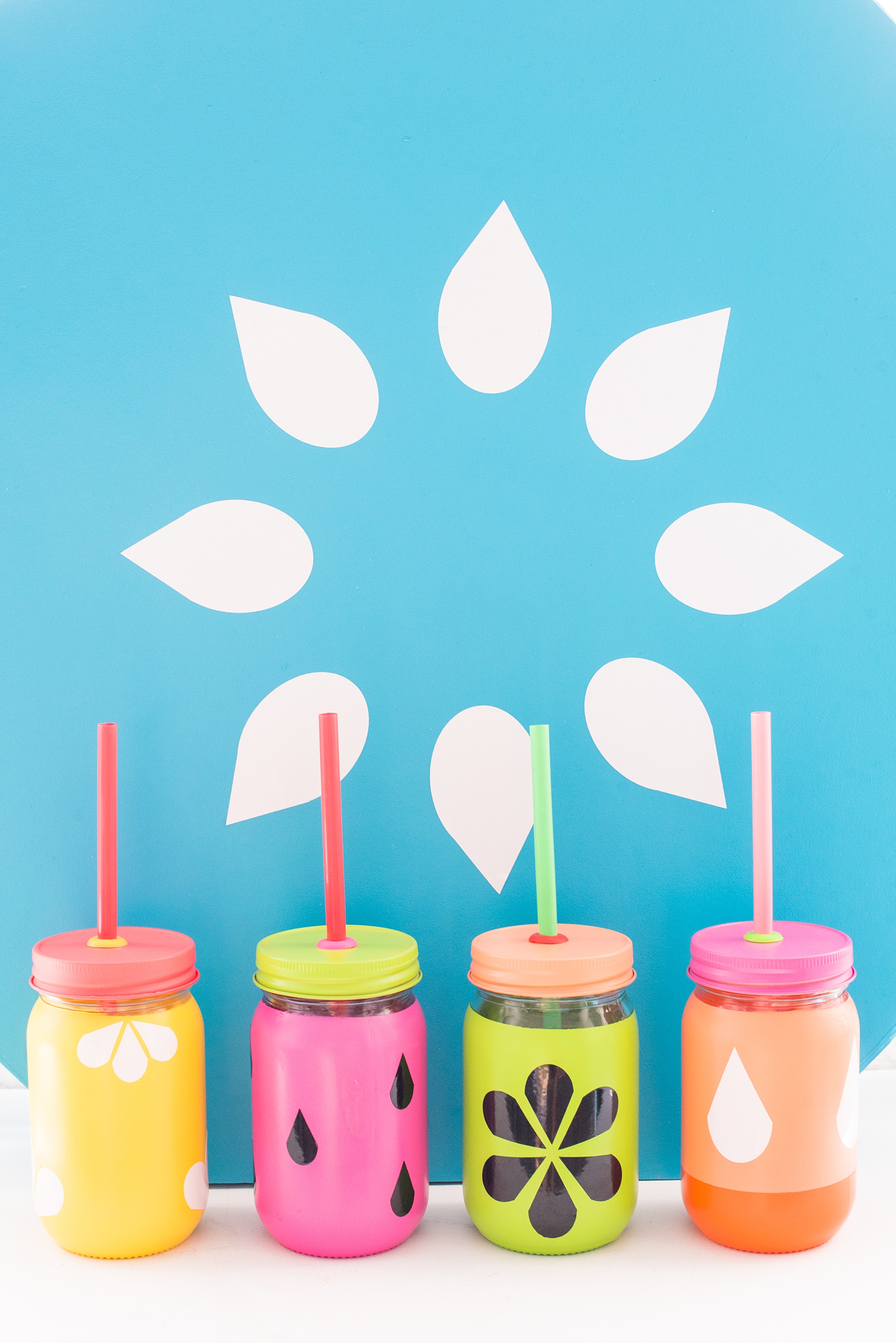 Mikkel Paige Photography photos of a Tutti Frutti theme birthday party. Featured on Martha Stewart. Picture of a DIY drink holders by Michelle Bablo. Planning by Color Pop Events.