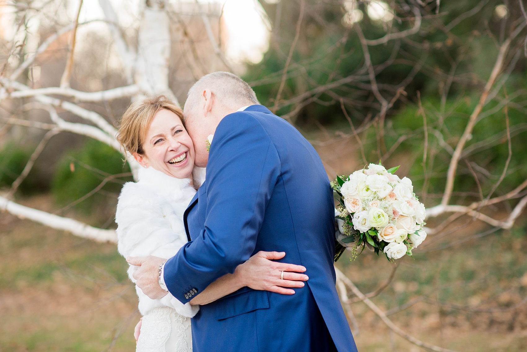 Photos by Mikkel Paige Photography of a Central Park Wedding ceremony and reception at the Loeb Boathouse venue with a romantic theme. #CentralParkWedding