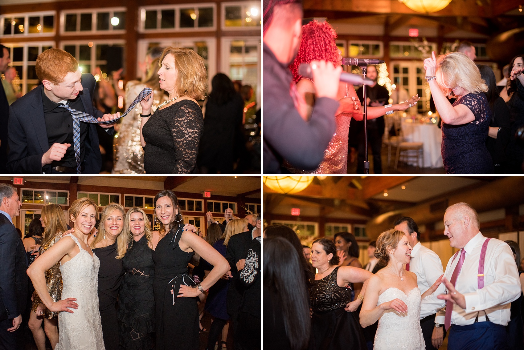 Photos by Mikkel Paige Photography of a Central Park Wedding reception at the Loeb Boathouse venue with a romantic winter theme. Click through for more images from this beautiful day! #CentralParkWedding