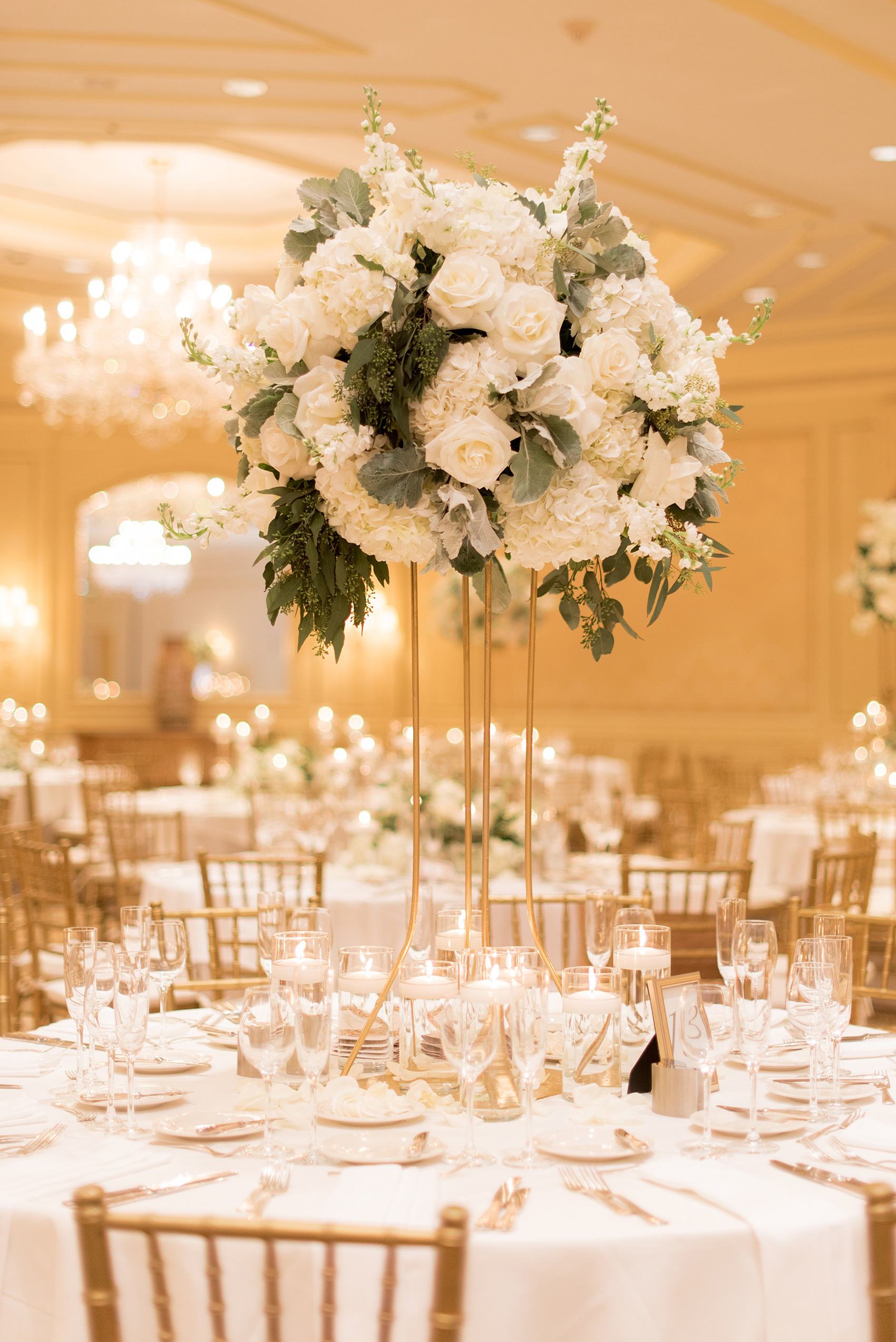 Eau Palm Beach wedding photos by destination photographer, Mikkel Paige. This luxury West Palm Beach, Florida hotel is a beautiful location for a destination wedding. The ballroom was decorated in white flowers for the bride and groom's reception. Click through to see more! #WestPalmBeach #EauPalmBeach #BeachWedding #FloridaWeddings #BeachBride #Jewishwedding #chuppah