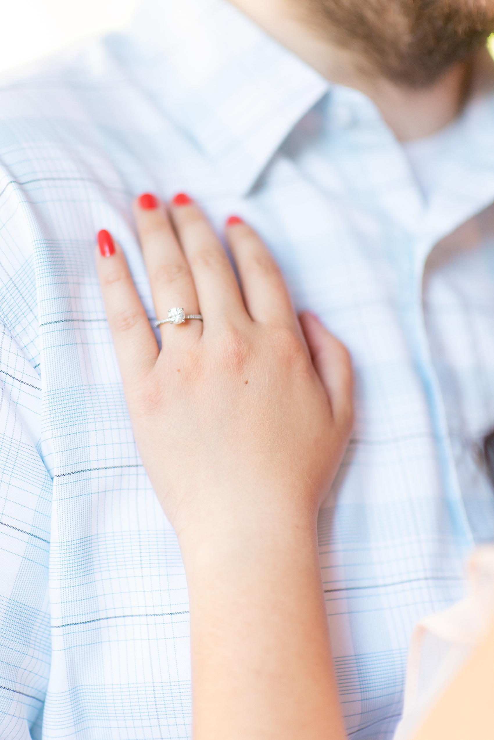 Engagement photos and colorful ideas for a shoot in the Lower East Side by Mikkel Paige Photography. These creative pictures with an interracial couple in an urban environment in downtown NYC will have you wanting to see more...so be sure to click through to see the entire shoot! #mikkelpaige #EngagementPhotos #engagementshoot #EngagementPictures