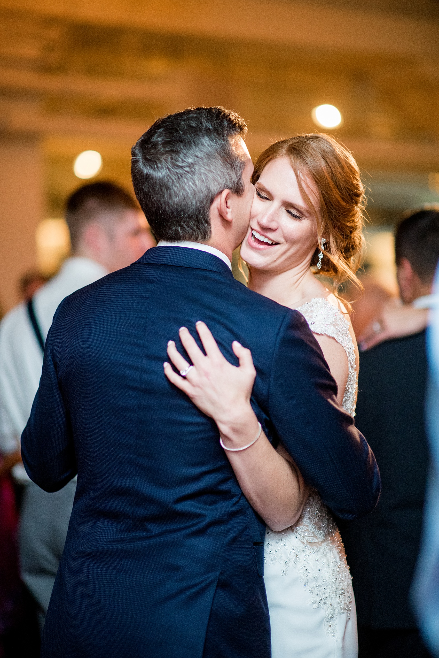 Photos of a NYC wedding venue, Tribeca Rooftop, by Mikkel Paige Photography. This ceremony and reception location has an outdoor space overlooking the Manhattan skyline. These pictures will provide inspiration in New York! The couple dreamed of getting married in this awesome city with flowers and colors of fall. Click through for more details from this beautiful celebration! #TribecaRooftop #NYCVenues #MikkelPaige #NYCwedding #NYCskyline #NYCWeddingPhotos #NYCWeddingPhotography 