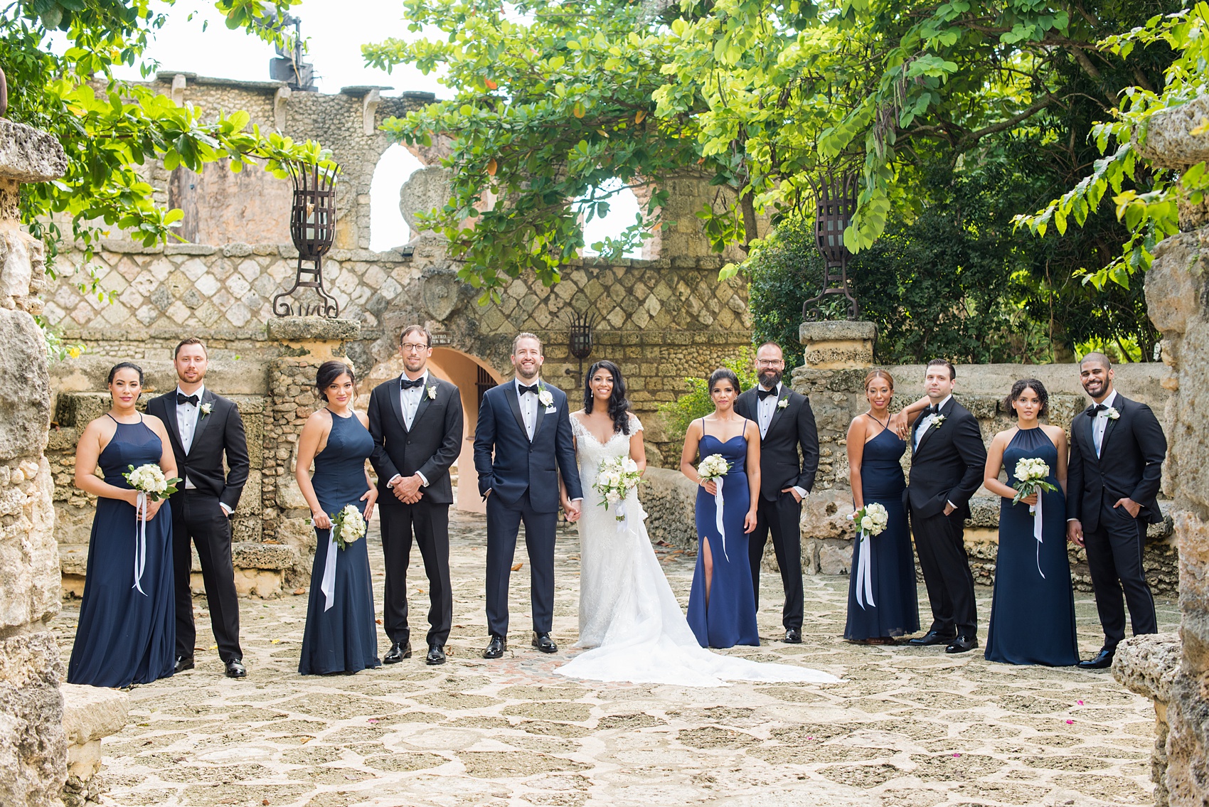 If you’re planning a destination wedding Casa de Campo in the Dominican Republic is a great location. It’s in La Romana, an hour from Punta Cana, and is an all inclusive resort with tropical Minitas beach and mountains view. It’s a beautiful venue, which these pictures by Mikkel Paige Photography prove. Click through for more bridesmaids, groomsmen and wedding party ideas! Coordination by @theeventeur, makeup by NYC Beauty Clique. #mikkelpaige #weddingparty #navybluewedding