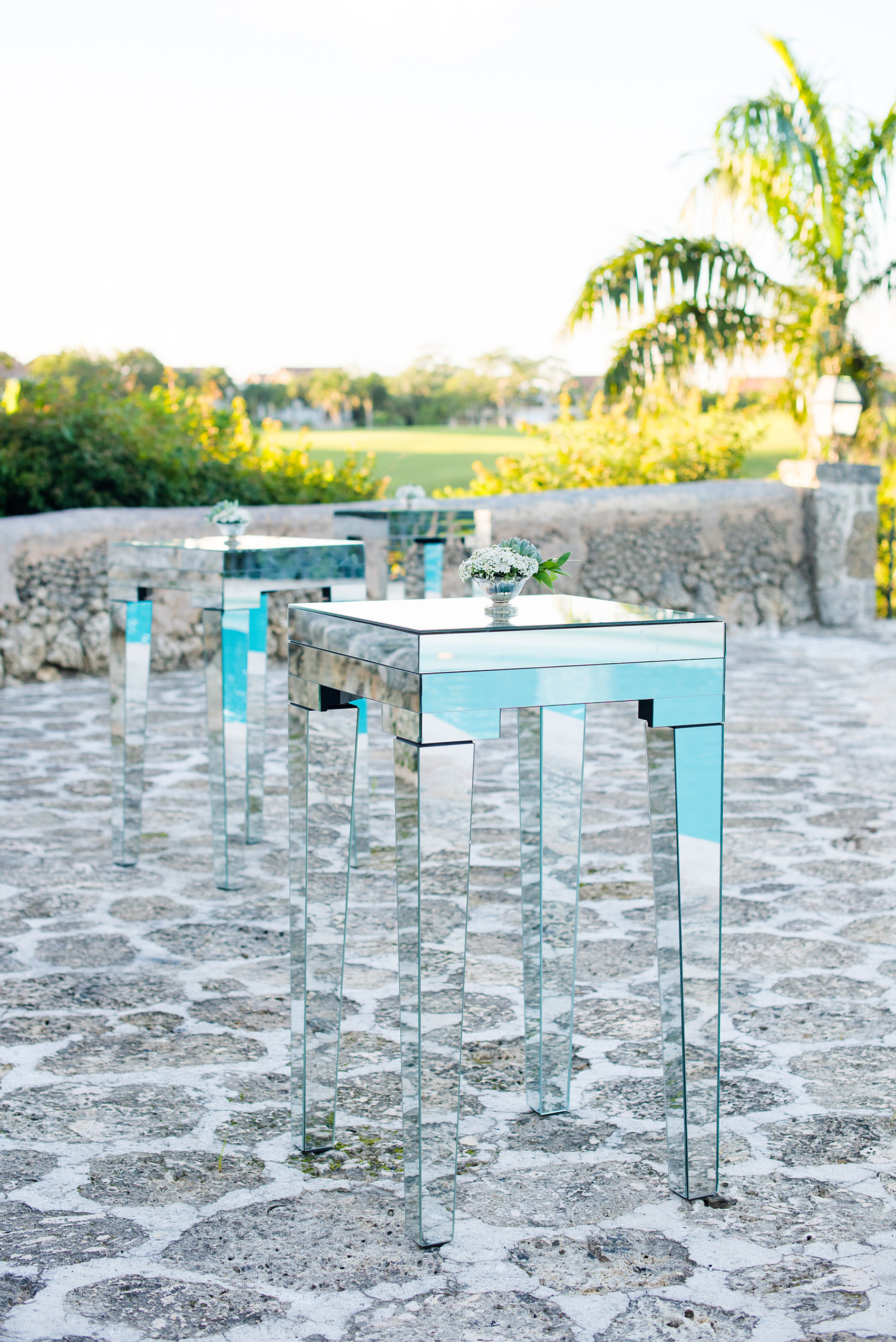 Casa de Campo in the Dominican Republic is a great location for a destination wedding. It’s in La Romana, an hour from Punta Cana, and is an all inclusive resort with Minitas beach and mountains view. It’s a beautiful venue, evidenced by these pictures by destination wedding photographer, Mikkel Paige Photography. Click through for more blue + white ceremony and reception ideas! Planning by @theeventeur. #mikkelpaige #bluewedding #dominicanrepublicwedidng #destinationweddingphotographer #cocktailhour