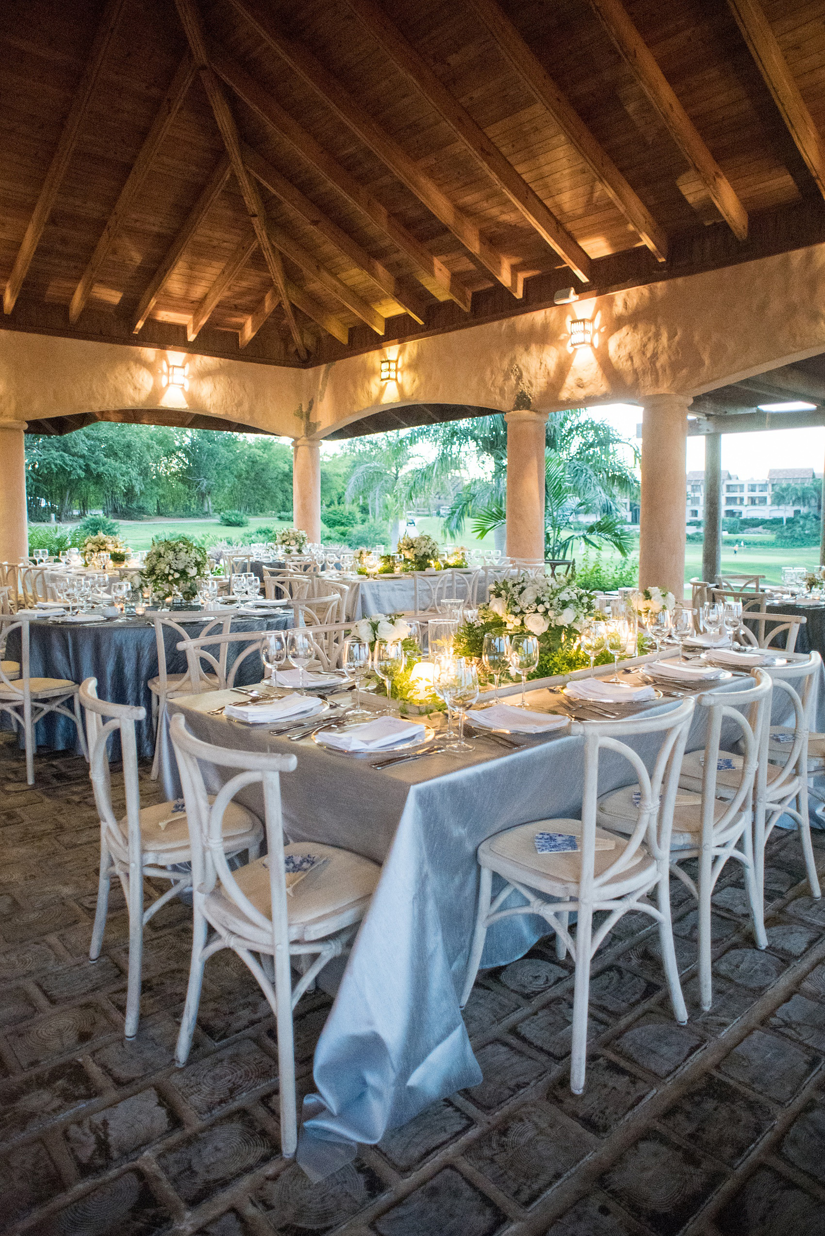Casa de Campo in the Dominican Republic is a great location for a destination wedding. It’s in La Romana, an hour from Punta Cana, and is an all inclusive resort with Minitas beach and mountains view. It’s a beautiful venue, evidenced by these pictures by destination wedding photographer, Mikkel Paige Photography. Click through for more blue + white ceremony and reception ideas! Planning by @theeventeur. #mikkelpaige #bluewedding #dominicanrepublicwedidng #destinationweddingphotographer