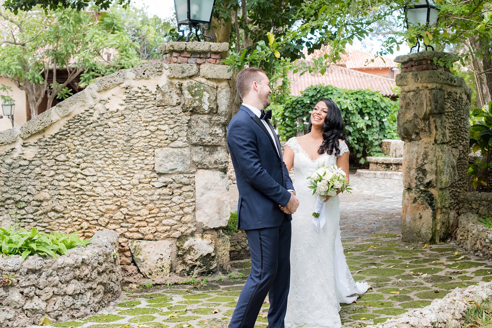 Mikkel Paige Photography, destination wedding photographer, pictures from Casa de Campo. This incredible venue in the Caribbean is in La Romana, Dominican Republic. It has such character and awesome, beautiful locations for photography at every turn. This photo of the bride and groom will inspire you! Click through for more photos from this gorgeous wedding! #DestinationWedding #DestinationWeddingPhotographer #MikkelPaige #DominicanRepublicWedding #BrideandGroom #DominicanBride