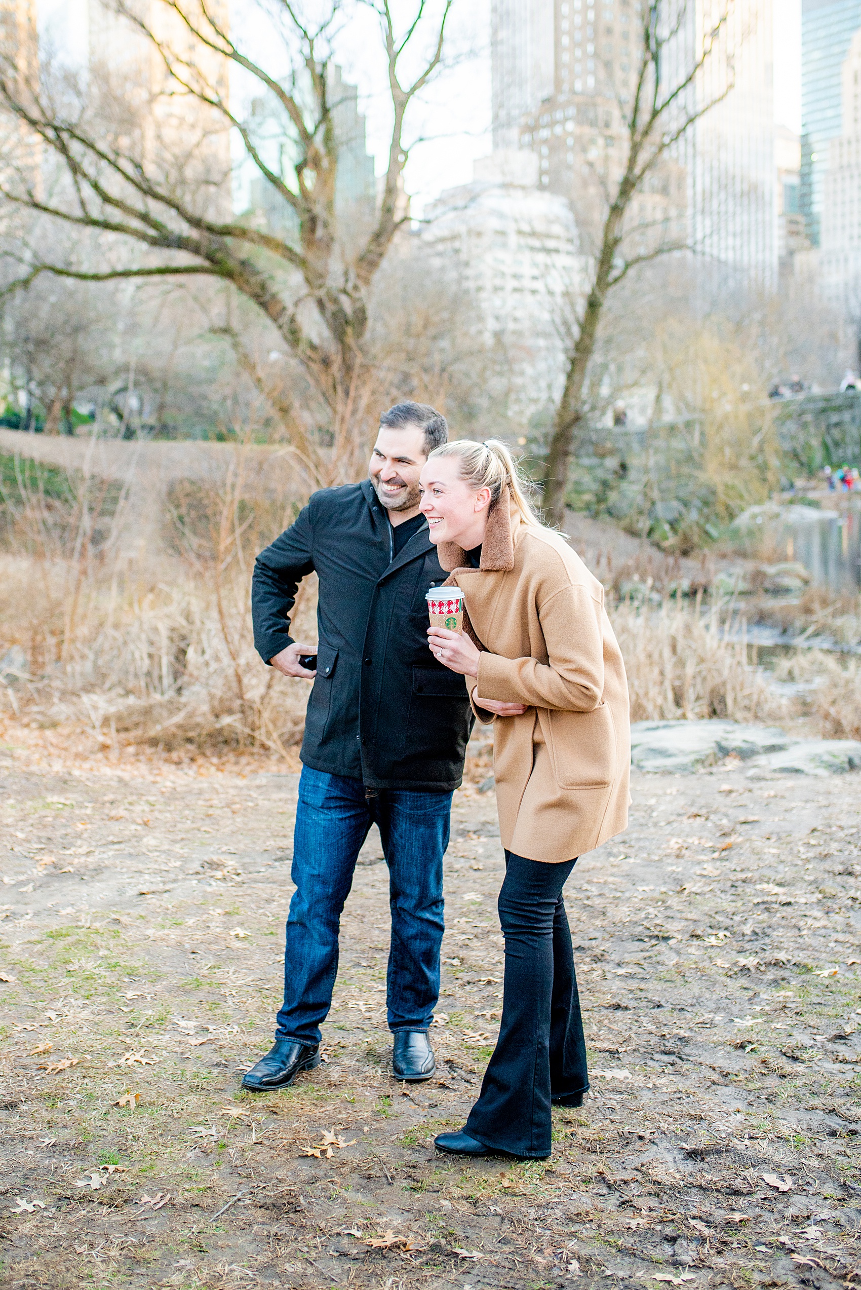 NYC proposal ideas in Central Park with photography by New York City marriage proposal photographer, Mikkel Paige Photography. Of all the cities in the world so many people dream of getting engaged in iconic, beautiful NY. Manhattan is wonderful whether winter, spring, summer, or fall and we're seasoned pros at capturing your moment. Christmas time is magic, Valentine's Day romantic and everyday between can be made memorable! Click through for more grand ideas! #MikkelPaige #NYCproposal #marryme