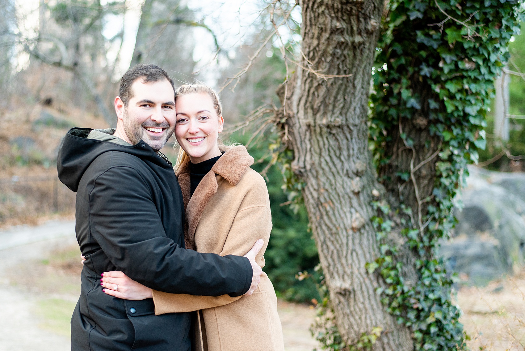 NYC proposal ideas in Central Park with photography by New York City marriage proposal photographer, Mikkel Paige Photography. Of all the cities in the world so many people dream of getting engaged in iconic, beautiful NY. Manhattan is wonderful whether winter, spring, summer, or fall and we're seasoned pros at capturing your moment. Christmas time is magic, Valentine's Day romantic and everyday between can be made memorable! Click through for more grand ideas! #MikkelPaige #NYCproposal #marryme