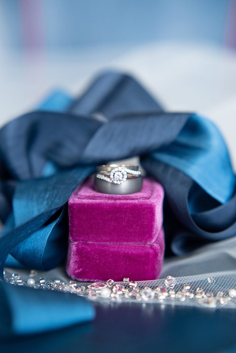 Disney Cruise Line wedding photos at Castaway Cay and inside the Dream by Mikkel Paige Photography. #mikkelpaige #disneybrides #disneycouple #disneycruiselinewedding #disneycruiseline #DCLwedding #velvetringbox