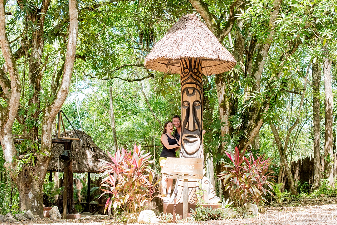 Mikkel and Dan Woodruff in Belize.