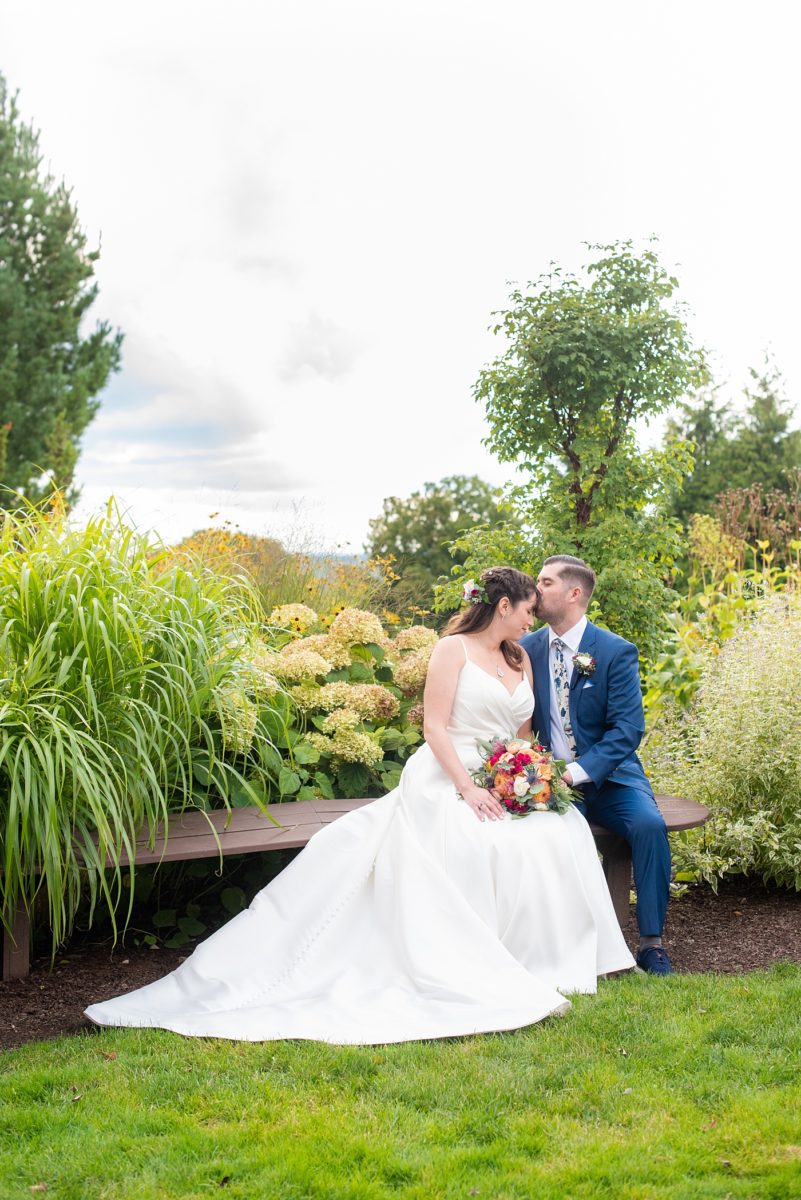 Photos from a wedding at New Jersey venue Crystal Springs Resort by Mikkel Paige Photography. This NJ event space has a beautiful outdoor area for pictures of the bride and groom! #mikkelpaige #crystalsprings #golfcoursevenue #newjerseyweddingvenue