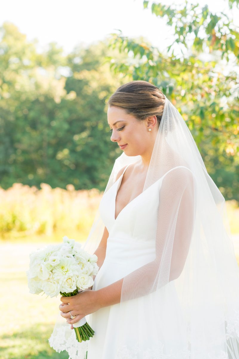 Wedding photos at Waveny House venue in New Canaan, CT by Mikkel Paige Photography. A September wedding with a beautiful couple in a picturesque park setting! #mikkelpaige #connecticutweddingvenue #CTwedding #CTweddingphotographer