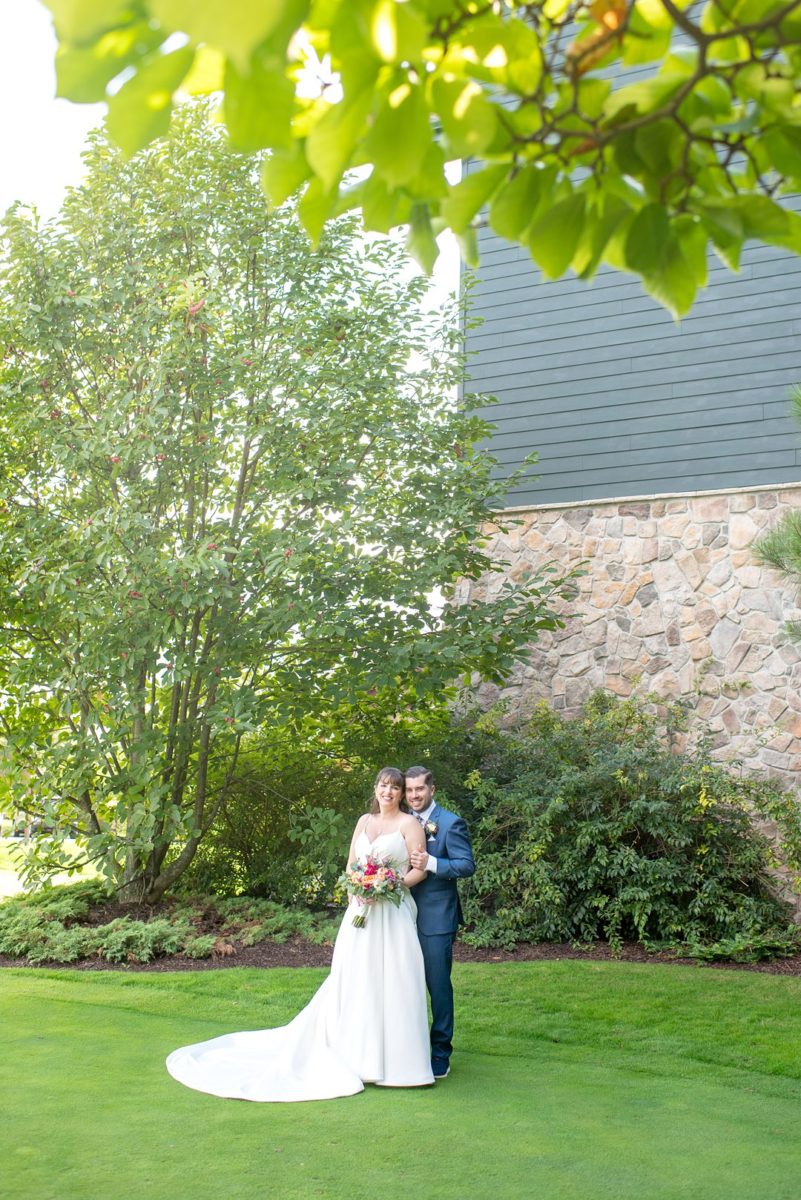 New Jersey wedding venue, Crystal Springs Resort, in Hamburg with an outdoor ceremony option and indoor reception. Photos by Mikkel Paige Photography. #mikkelpaige #CrystalSprings #NJweddingvenues #NewJerseyWedding #NJweddingphotographer #brideandgroom