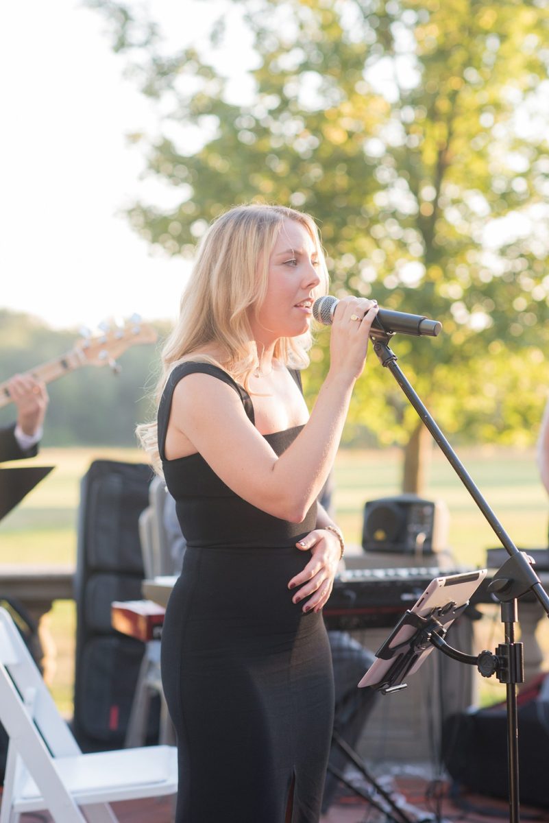 Waveny House wedding venue in New Canaan, Connecticut. Photos by Mikkel Paige Photography. This beautiful venue has an outdoor garden for the ceremony and indoor historic home for the reception. #mikkelpaige #wavenyhouse #wavenyhousewedding #connecticutweddingvenue #connecticutweddingphotographer #weddingreception #weddingband