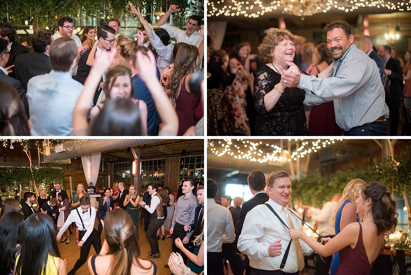 Wedding photographer Mikkel Paige Photography captures a ceremony at Duke Chapel and reception at The Rickhouse, a beautiful downtown Durham, North Carolina. The venue was filled with candlelight and greenery for a maroon and gold color palette wedding. #DukeChapelWedding #DurhamWeddingNorthCarolina #DurhamWeddingPhotographer #MikkelPaige #maroonwedding #fallwedding