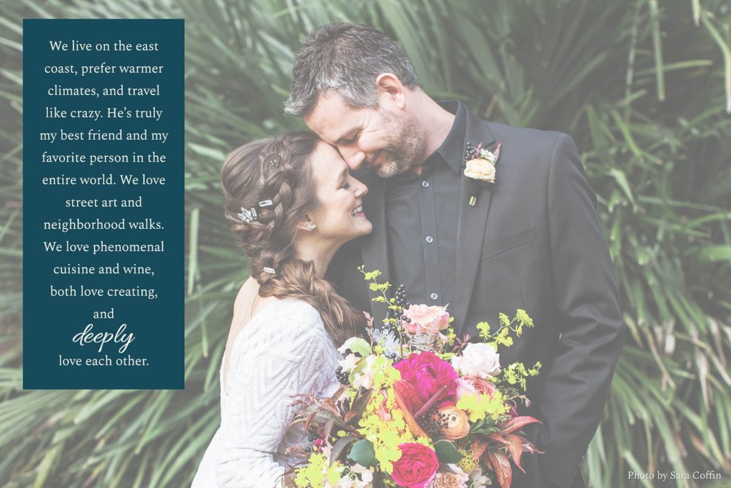 Photos of Mikkel Paige and Dan Woodruff by Sara Coffin in Raleigh, NC.