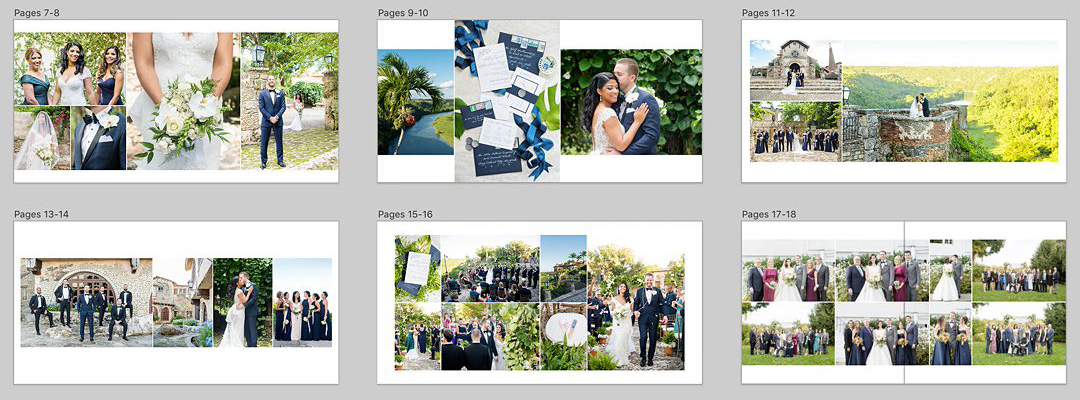 Luxury and destination wedding photographer, Mikkel Paige Photography, offers custom album designs to celebrate your event.