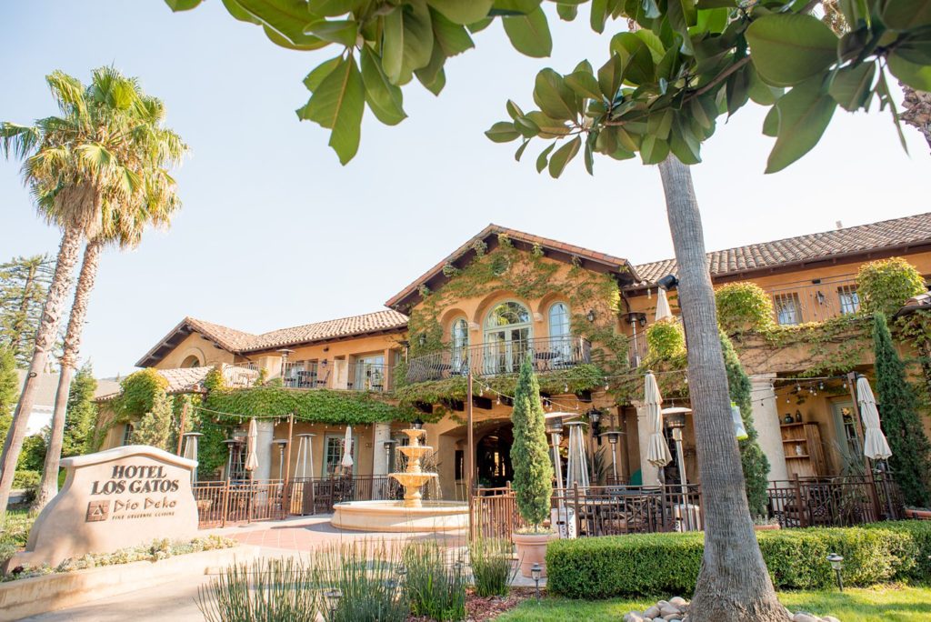 Destination wedding at a California winery in Los Gatos. Photos by Mikkel Paige Photography.