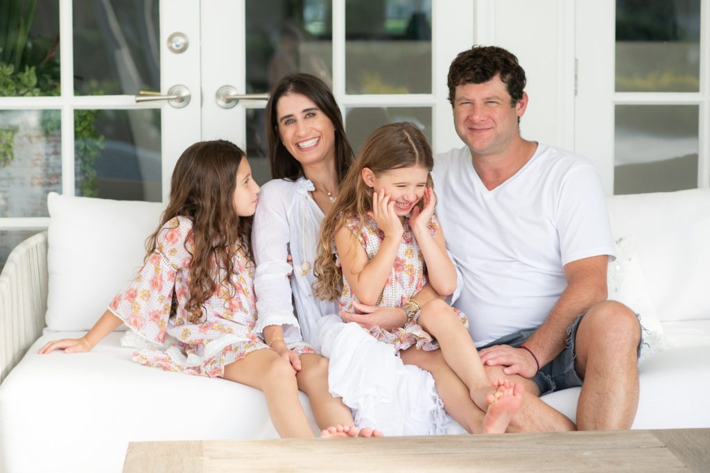 Family photos on a golf course in Jupiter, in South Florida, by Mikkel Paige Photography.