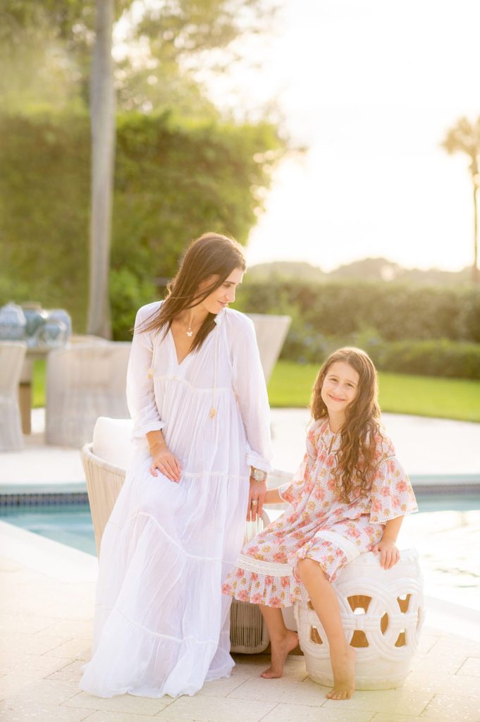 Photographs of a family at a community in Jupiter, South Florida. Pictures by Mikkel Paige Photographer.