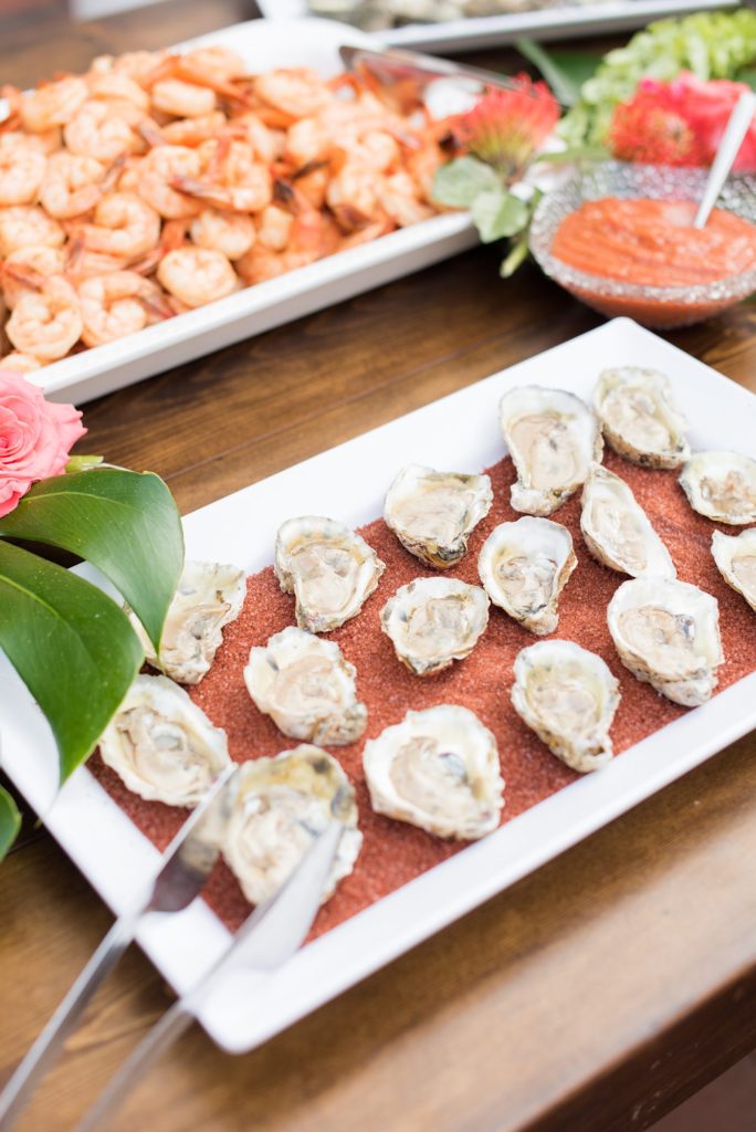 Fuquay-Varina wedding at Highgrove Estate in North Carolina with photos by Mikkel Paige Photography. Planning by A Southern Soiree and catering of raw oysters done on site.