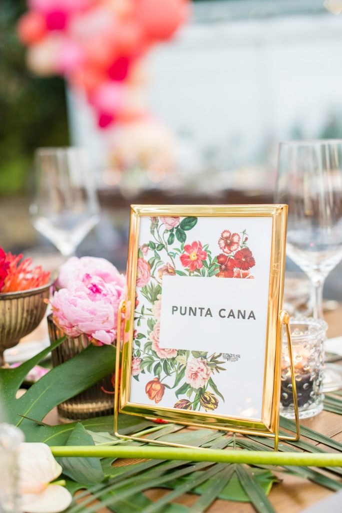 Fuquay-Varina wedding at Highgrove Estate in North Carolina with photos by Mikkel Paige Photography. Planning by A Southern Soiree. Floral wreath by Flowers on Broad Street and custom table names by One and Only Paper.