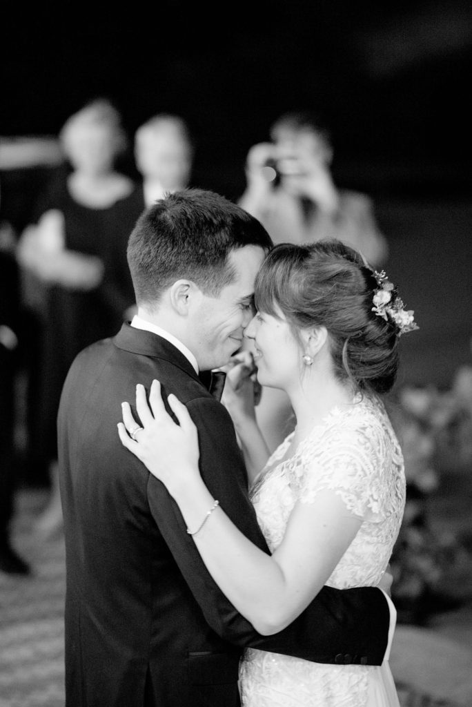 Prospect Park Boathouse wedding in Brooklyn, New York. Photo of the bride and groom by Mikkel Paige Photography.