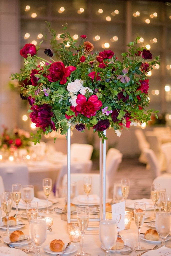 Event at the W Hoboken with photos by Mikkel Paige Photography and flowers by Sachi Rose Designs.