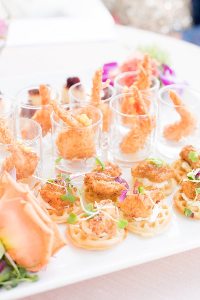 Catering by Rocky Top, photographed by Mikkel Paige Photography, for a luxury wedding in Raleigh, North Carolina.