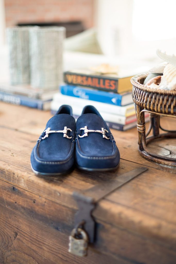 Hamptons wedding photographer captures two grooms for a same sex wedding at a private home. Images by destination wedding photographer Mikkel Paige Photography.