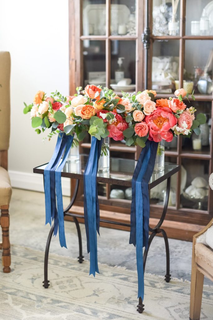 Mount Ida Farm wedding photos by Mikkel Paige Photography in Charlottesville, Virginia. Planning by Viva L'Event. Image of the bouquets by Meristem Floral.