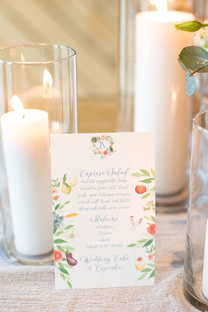 Mount Ida Farm wedding photos by Mikkel Paige Photography with an indoor luxury barn reception in the Blue Ridge Mountains. Flowers by Meristem Floral and planning by Viva L'Event.