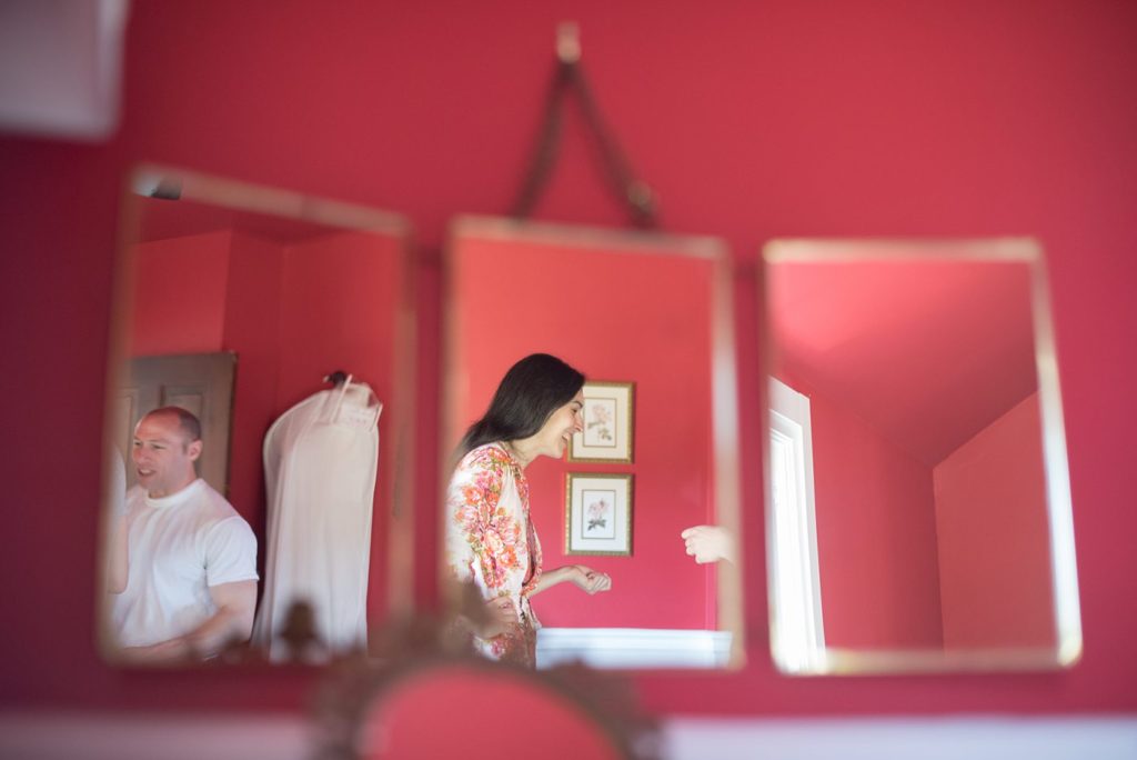 An intimate destination wedding elopement for a vineyard wedding in California at HammerSky Vineyards with Mikkel Paige Photography.