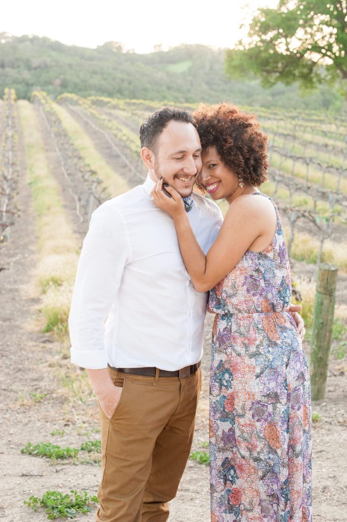 Destination wedding elopement for a vineyard wedding in California at HammerSky Vineyards with Mikkel Paige Photography.