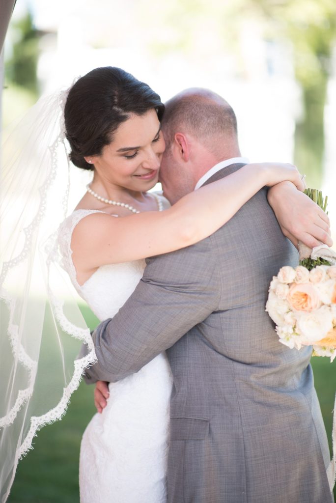 The bride and groom during their destination wedding elopement for a vineyard wedding in California at HammerSky Vineyards with Mikkel Paige Photography.