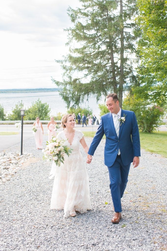 Saratoga Springs wedding photos by Mikkel Paige Photography for an upstate New York, lake front wedding.