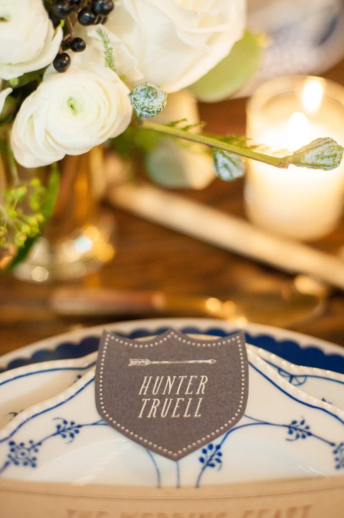 Cedar Lakes Estate wedding with a fall menu photographed by Mikkel Paige Photography. Planning by Jove Meyer Events and stationery by Fourteen Forty.