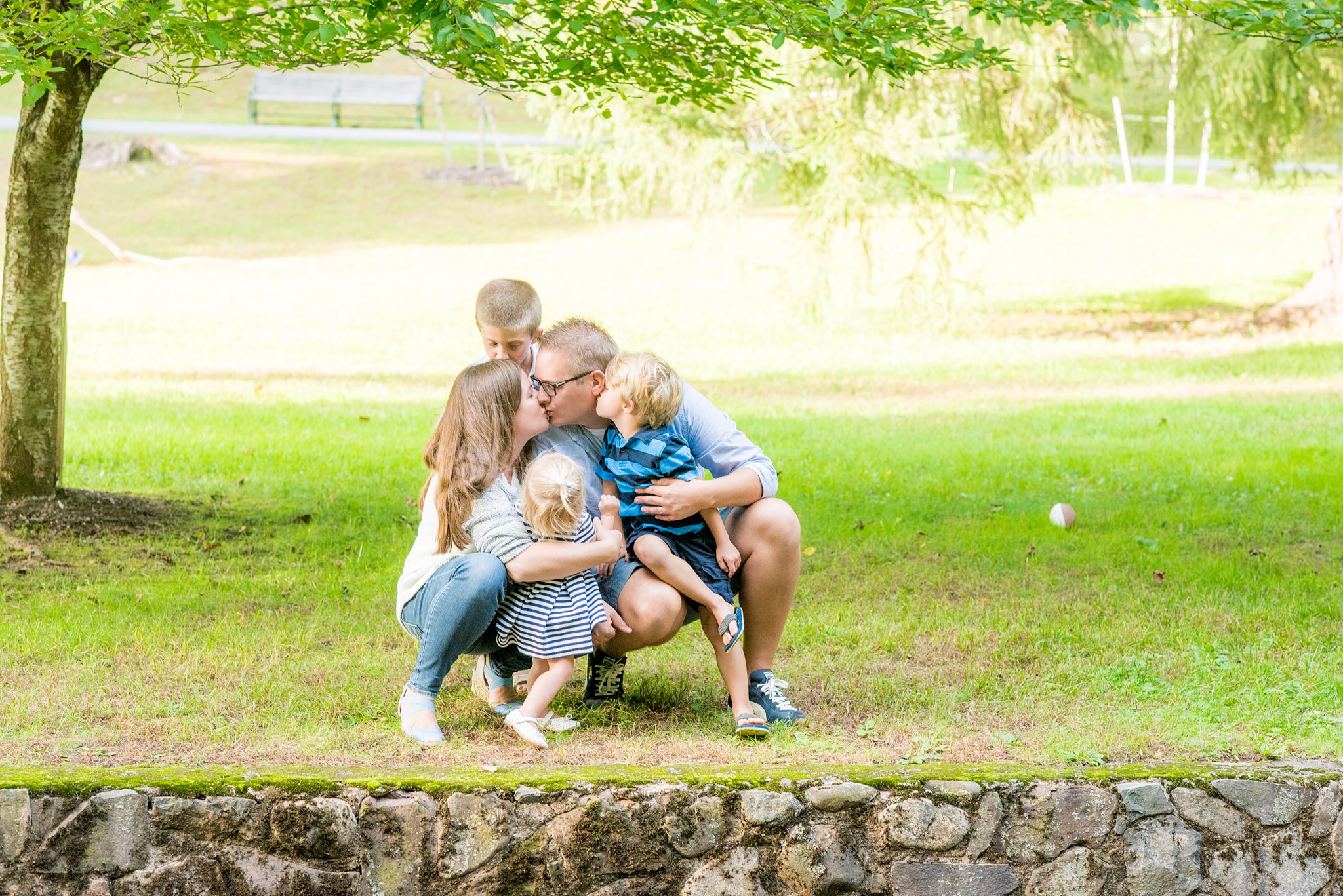 Family session photos with Mikkel Paige Photography in Wayne, New Jersey.