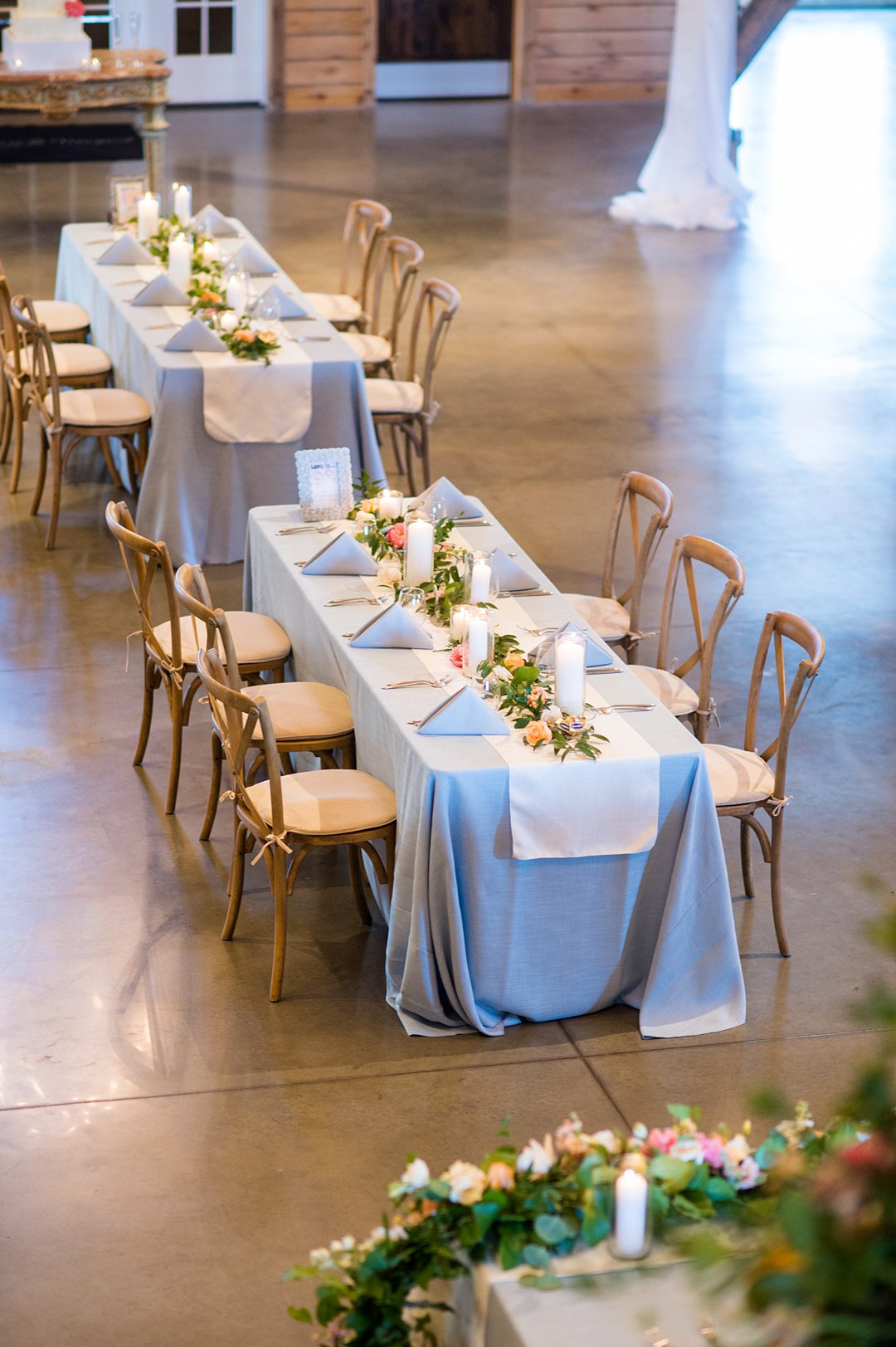 A socially distanced small wedding reception in Charlottesville, VA at the Lodge at Mount Ida farm. Photos by Mikkel Paige Photography. #mikkelpaige #covidwedding #charlottesvilleva