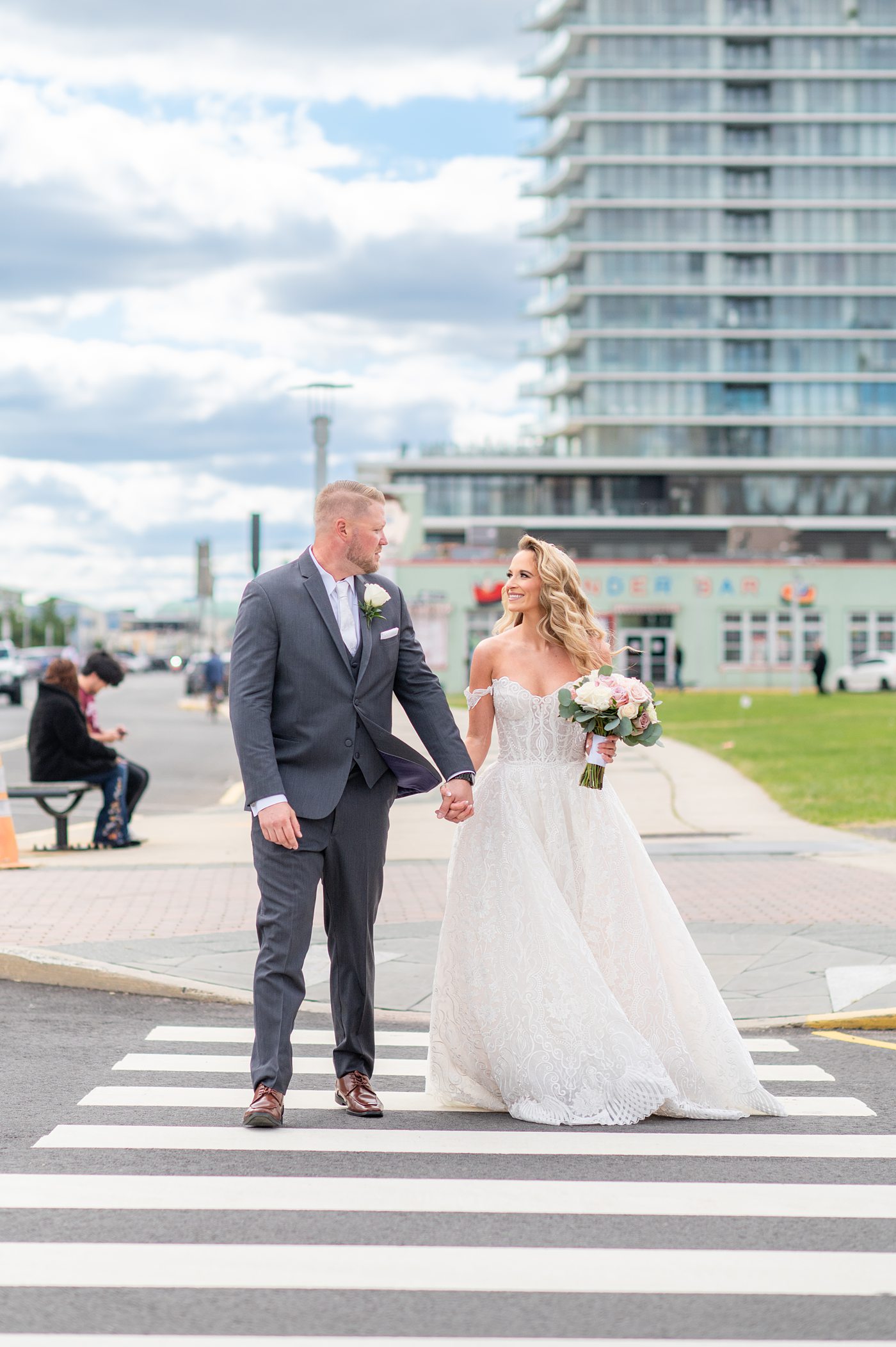 Asbury Park and Spring Lake wedding photos by Mikkel Paige Photography.