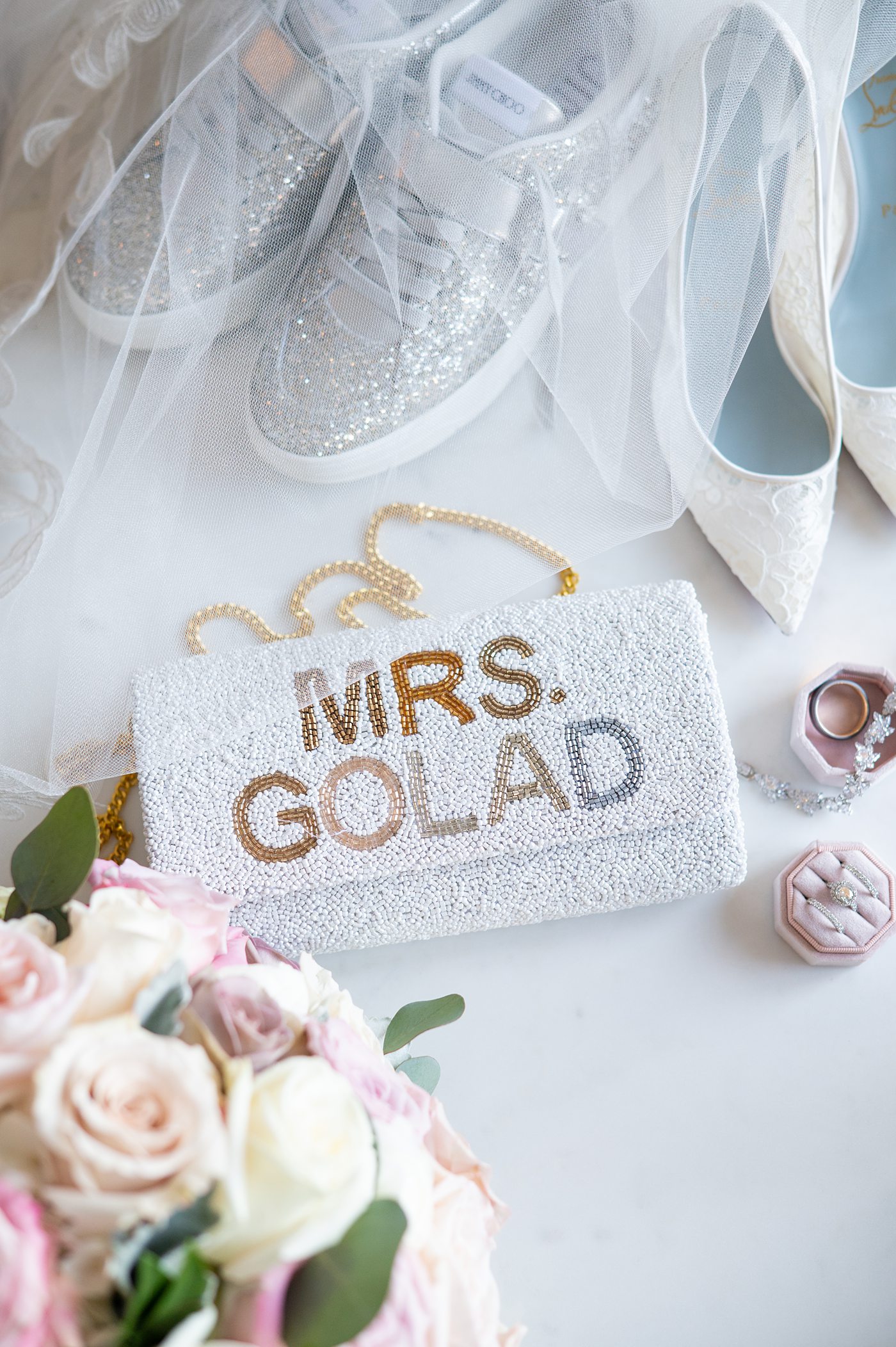 Asbury Park wedding photo details by Mikkel Paige Photography.