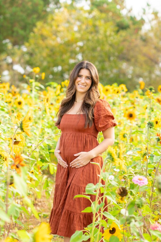 Fall family photo session at NCMA in Raleigh, NC by Mikkel Paige Photography.