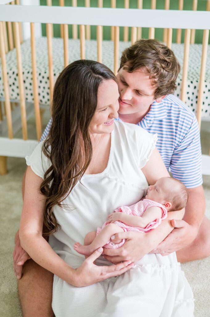 Newborn and family photo session in Raleigh, NC by Mikkel Paige Photography.