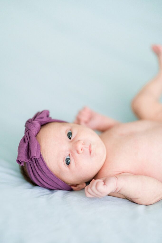 Newborn and family photo session in Raleigh, NC by Mikkel Paige Photography.