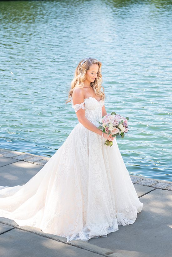 Bride at Divine Park in New Jersey, photos by Mikkel Paige Photography.